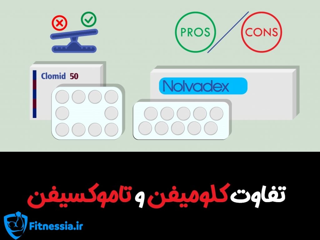 تفاوت تاموکسیفن و کلومیفن در پاکسازی کلومیفن مصرف کنیم یا تاموکسیفن