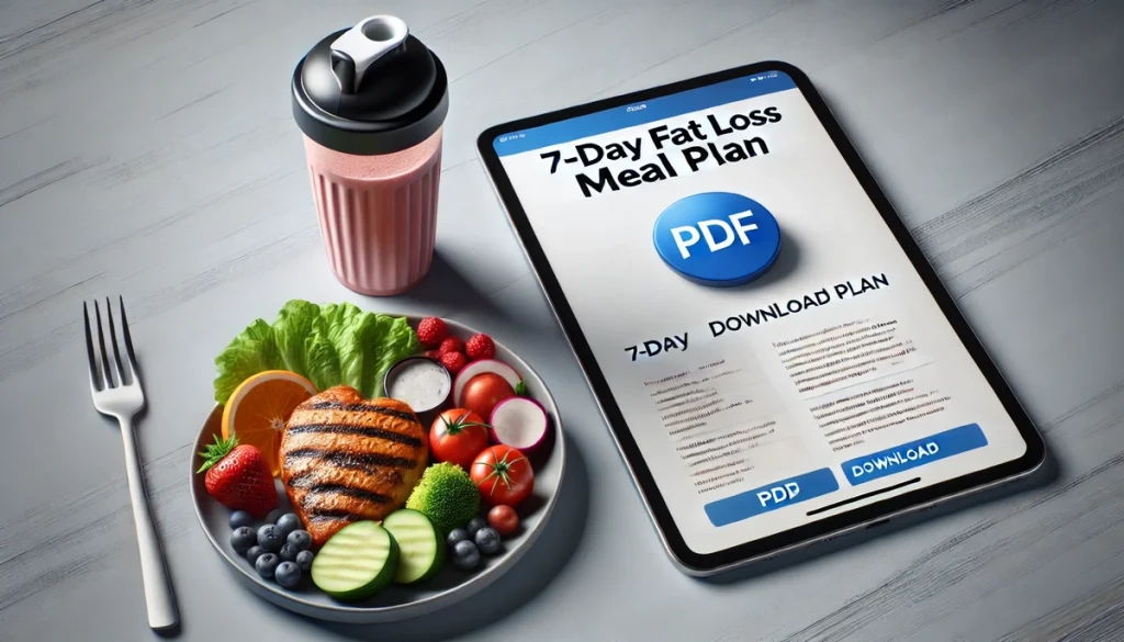 دانلود فایل PDF برنامه چربی سوزی