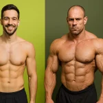 مقایسه بدن‌سازی طبیعی و دارویی از نظر ظاهر و سلامت